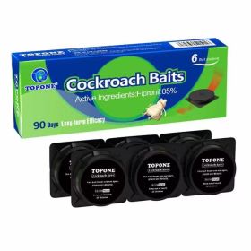 Topone Cockroach Baits Gel Household Safety Cockroach Extermination 1.5g,6pcs 5-days Delivery