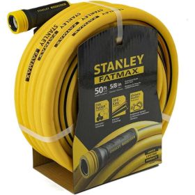 Stanley Fatmax Professional Grade Water Hose, 50' x 5/8, Yellow 500 PSI