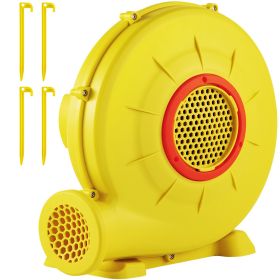 VEVOR Air Blower, 450W 0.6HP Inflatable Blower, Portable and Powerful Bounce House Blower, 1750Pa Commercial Air Blower Pump Fan