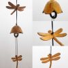 Dragonfly Cast Iron Wind Chimes Hanging Ornament Butterfly Antique Metal Doorbell Shop Decoration