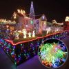 32FT Christmas Tree Fairy String Party Lights Xmax Waterproof Color Lamp