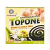 Topone Black Mosquito Coil Plant Fibers Repellent Mosquitoes,130mm 5-days Delivery