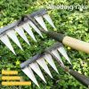 Backyard Gardening Weeding Loosening Farm Planting Garden Rake