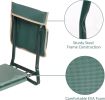 Foldable Garden Kneeler and Seat Gardening Bench with Two Tool Pouches and 6"/8" Widen Soft Kneeling Pad