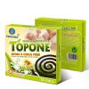 Topone Black Mosquito Coil Plant Fibers Repellent Mosquitoes,130mm 5-days Delivery